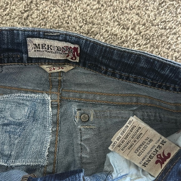 Mek jeans size 24 boot cut dark wash - Picture 3 of 5
